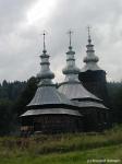 Zabytkowa cerkiew w Szczawniku