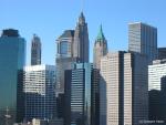 The impressive Lower Manhattan skyline.