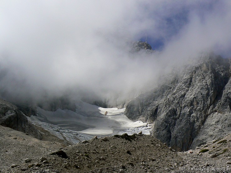 Zugspitze w prześwicie