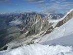 Aguille du Midi - druga opcja wejścia na Mont Blanc